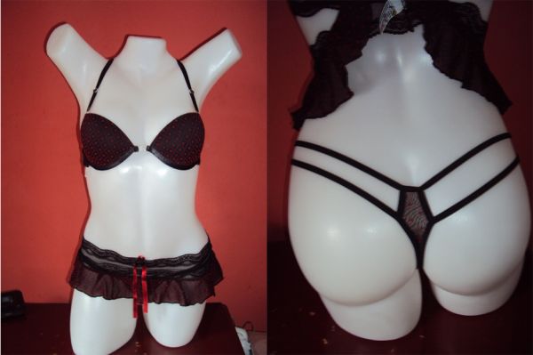Conjunto Completo Lycra e Renda