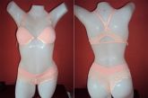 Conjunto em Lycra e Renda